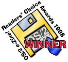 1998 OS/2 e-Zine Reader's Choice Awards Winner